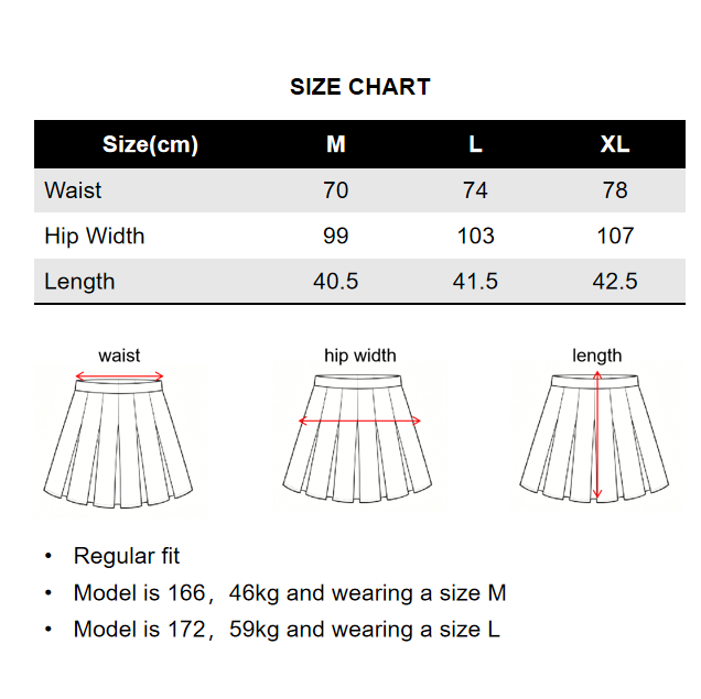 Women's Skirt with built-in leggings