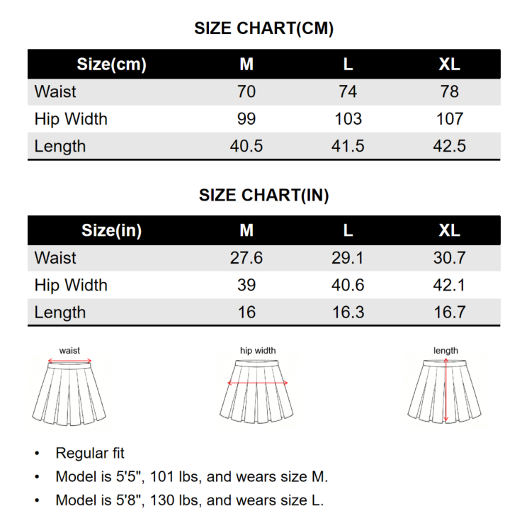 Women's Skirt with built-in leggings