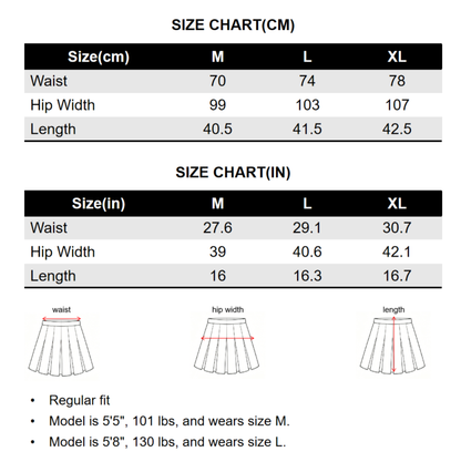 Women's Skirt with built-in leggings