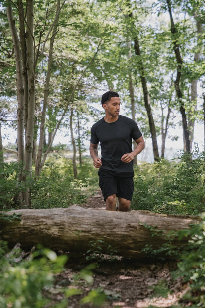 Men's Chafe-Free Seamless Short Sleeve Shirt - Merino Comfort Knit