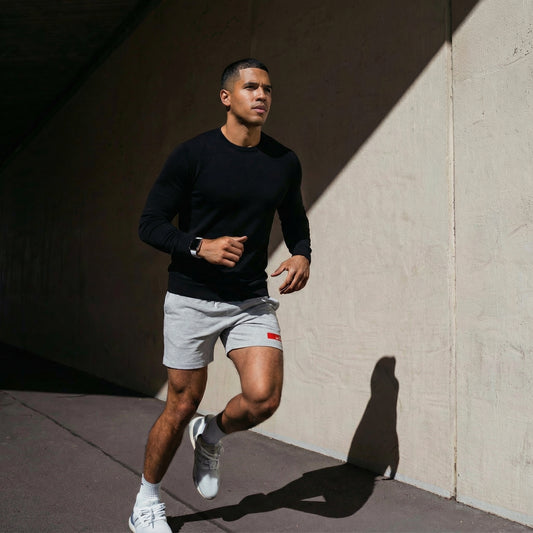 Anytime Sweater Men's Knitted Long Sleeve  - 100% Merino