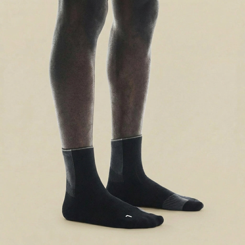 Merino Breathable Mid Socks - Wool & Polyester & Nylon
