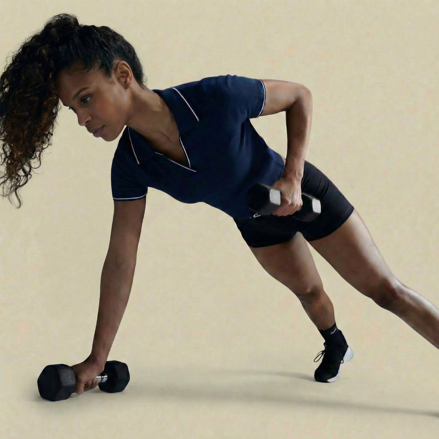 Women's Knitted Short Sleeve Polo - Tencel & Cotton & Silk