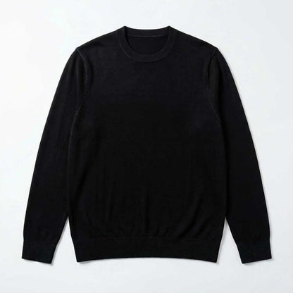 Anytime Sweater Men's Knitted Long Sleeve  - 100% Merino