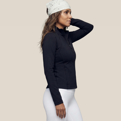 Women's Zip-up Hoodie - Athletic Knit