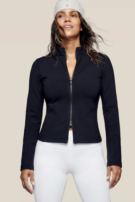 Women's Zip-up Hoodie - Athletic Knit