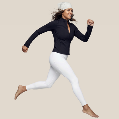 Women's Zip-up Hoodie - Athletic Knit