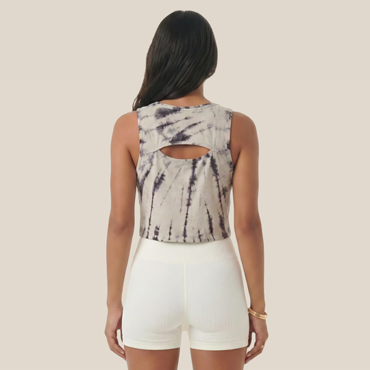 Women's Knitted Lightweight Tank Top - Tencel & Wool