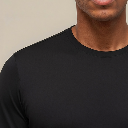 Anytime T —Men's 15.5 merino knit shirt