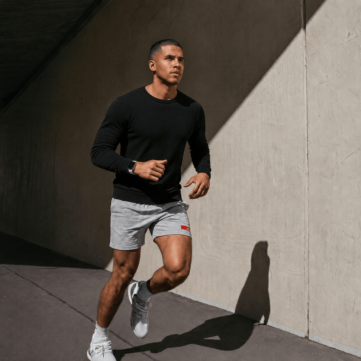 Anytime Sweater Men's Knitted Long Sleeve  - 100% Wool