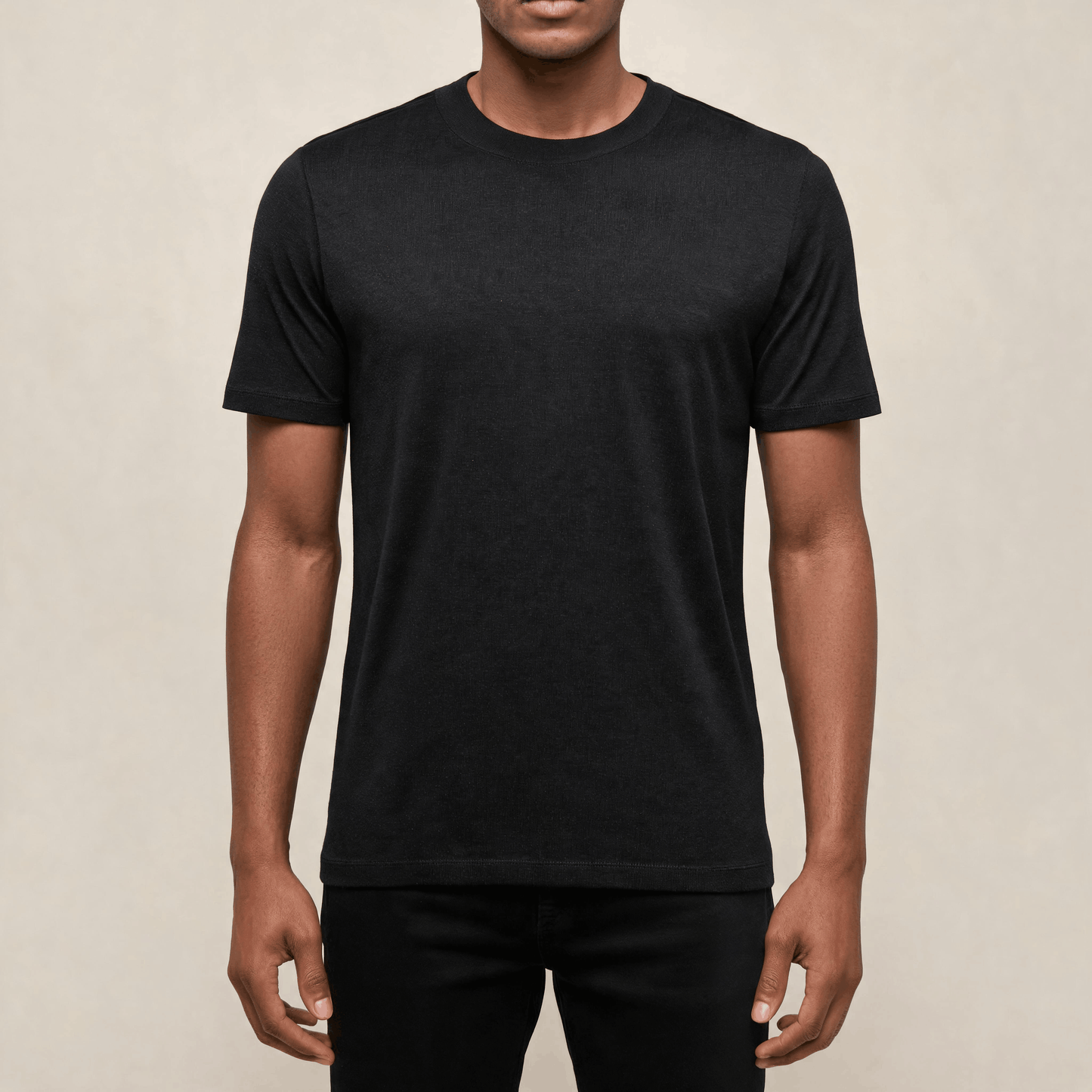 Anytime T —Men's 15.5 merino knit shirt