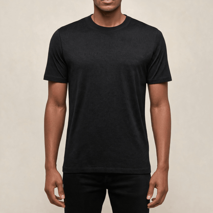 Anytime T —Men's 15.5 merino knit shirt