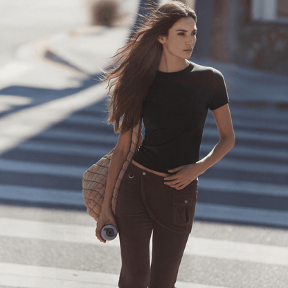 Anytime T — Women's 15.5 merino knit shirt