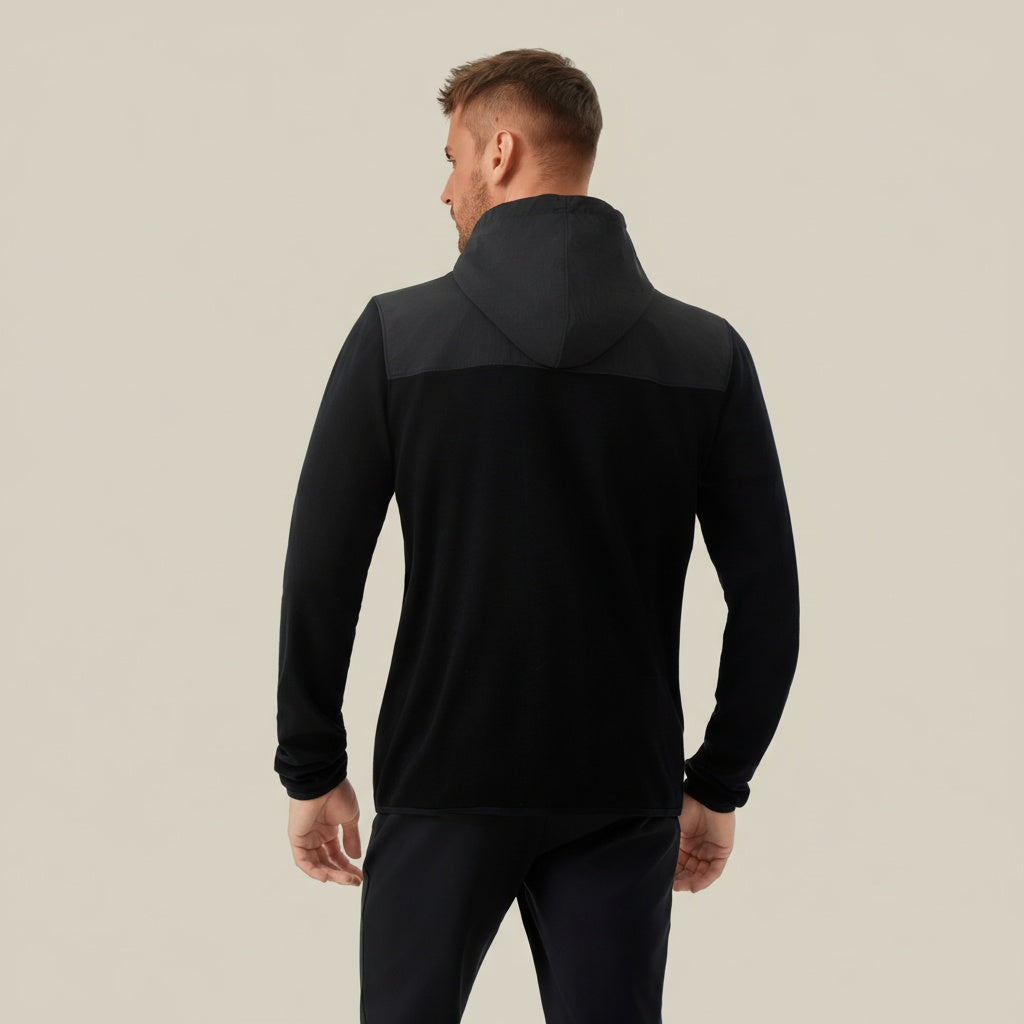 Men's Merino Long Sleeve Zip Hoodie