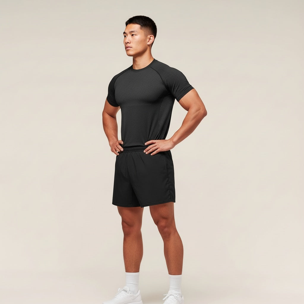 Men's Chafe-Free Short Sleeve Shirt - Merino Comfort Knit