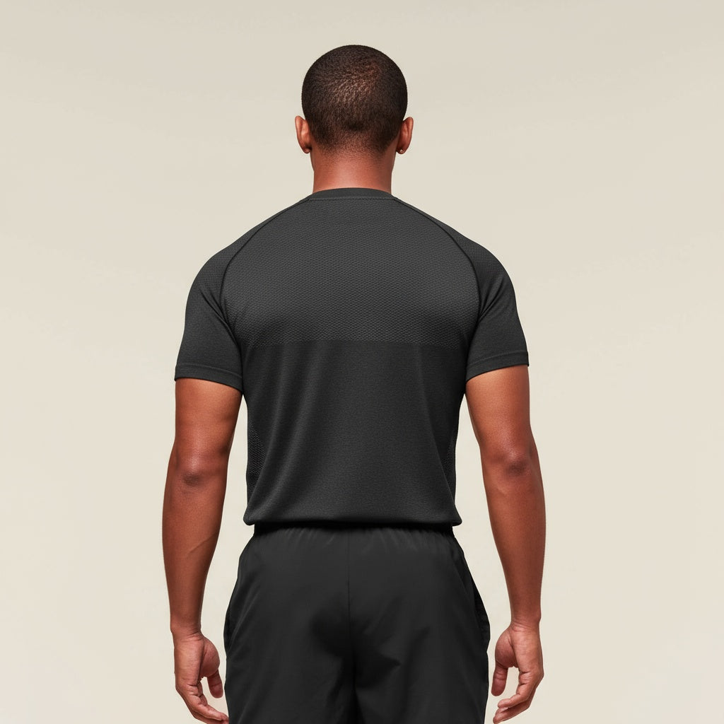 Men's Chafe-Free Short Sleeve Shirt - Merino Comfort Knit