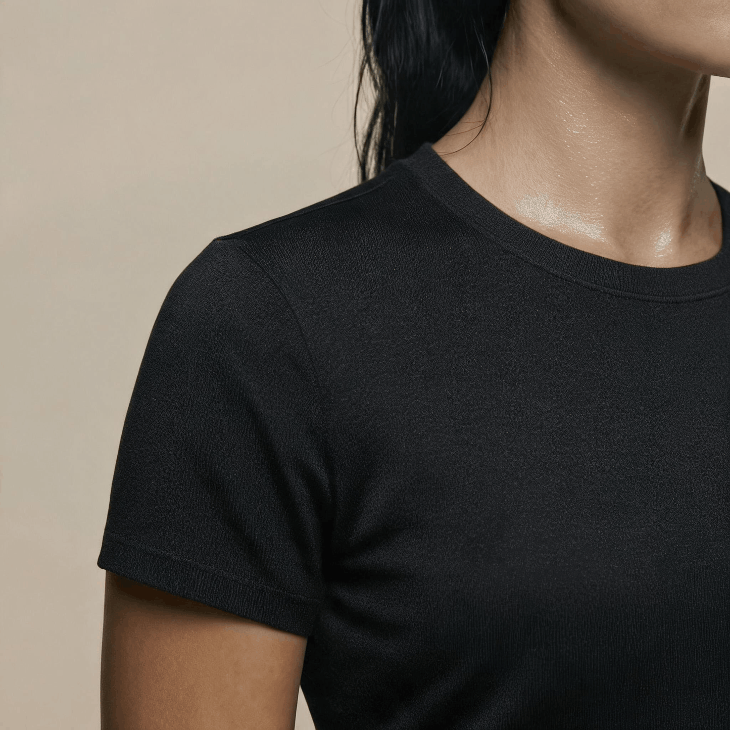 Anytime T — Women's 15.5 merino knit shirt
